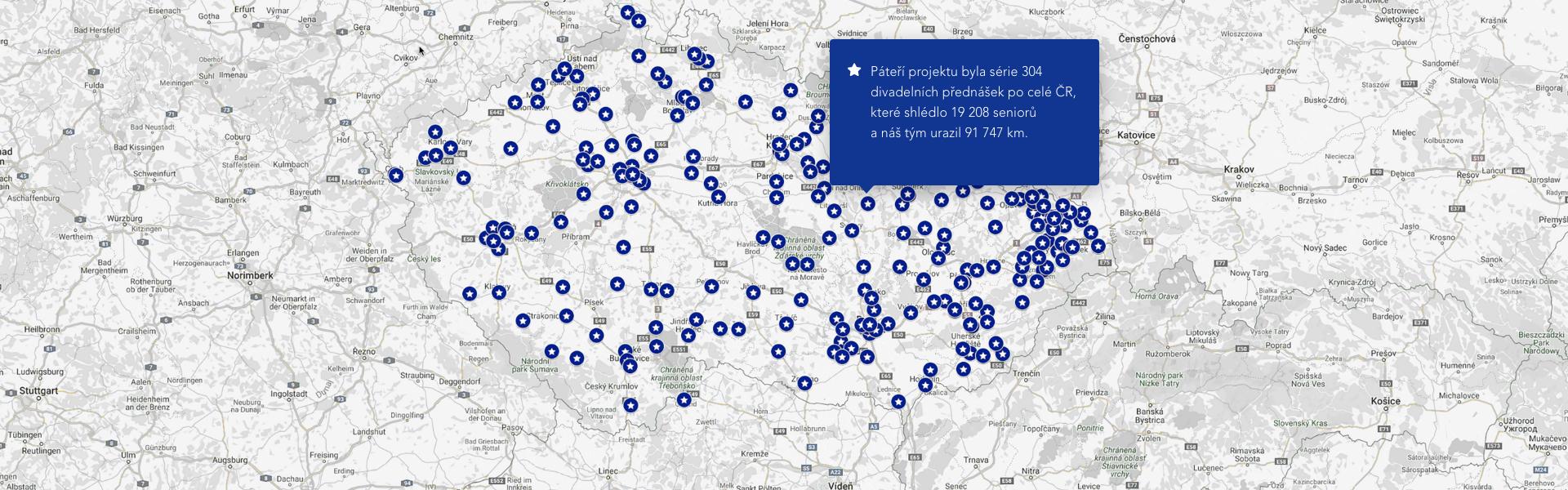 Navštívená místa